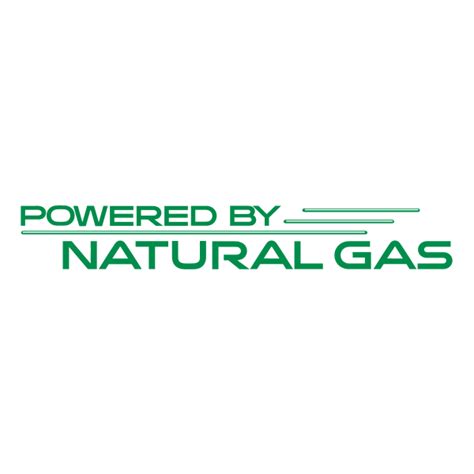 Powered by Natural Gas Logo Download png