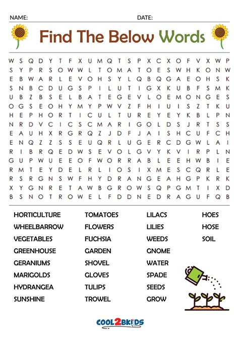 Printable Word Searches for Adults - Cool2bKids