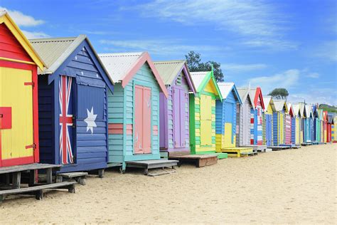 Brighton Beach Huts, Australia Xxxl by 4fr