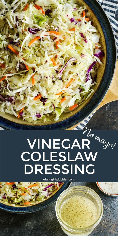 Sweet Onion Coleslaw with Homemade Dressing | a farmgirl's dabbles