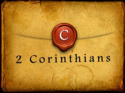 BS 117 Second Corinthians