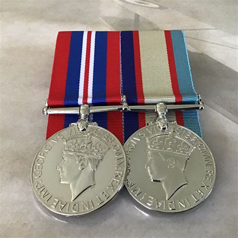 World War II - Court Mounted Medal Pair (1939-45 War and Australian ...