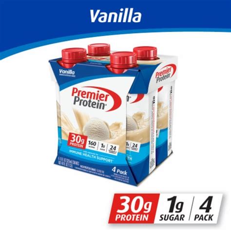 Premier Protein® Vanilla High Protein Shakes, 4 ct / 11 fl oz - Kroger