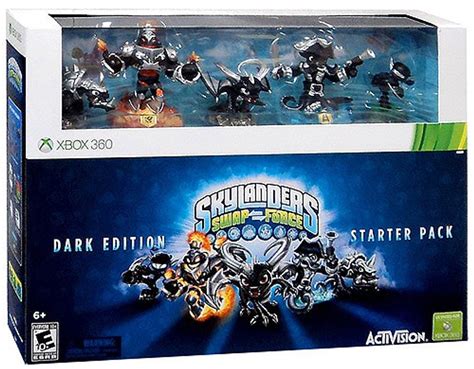 Skylanders Swap Force xBox 360 Swap Force Starter Pack Dark Edition Activision - ToyWiz