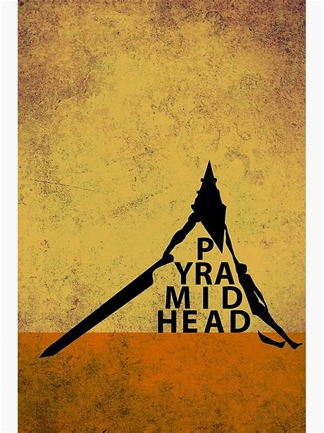 "Pyramid Head Fan Art" Poster for Sale by StarrFall | Redbubble