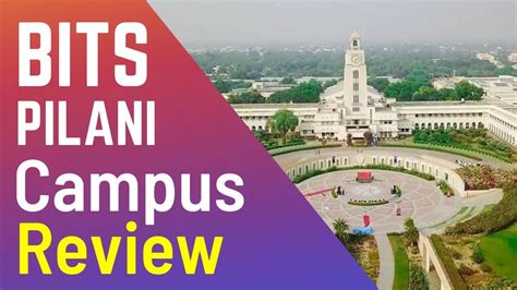 BITS PILANI CAMPUS TOUR | HOSTEL | CLASSROOM | GROUND | LIBRARY | BITS REVIEW - YouTube