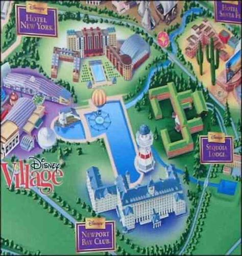 Disneyland Paris Map Hotel - Disney's Newport Bay Club - Disneyland Parijs ... - Dedicated Education