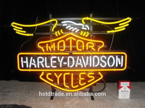 Custom Harley Davidson Eagle Neon Sign Real Neon Light – Custom Neon Signs