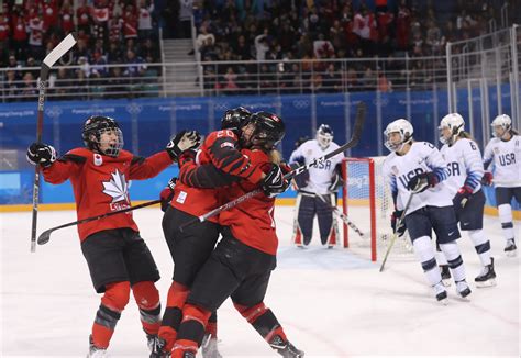 Canada defeats U.S. to remain perfect in Olympic women’s hockey