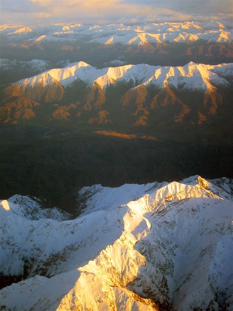 Sunrise over the Kaikoura ranges | sunrise from airplane Sou… | Flickr