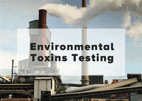 Environmental Toxins Testing