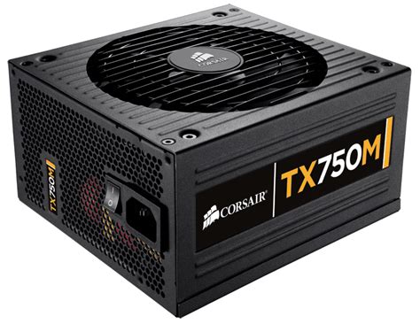 TX Series™ Modular TX750M — 80 PLUS® Bronze Certified 750 Watt High ...