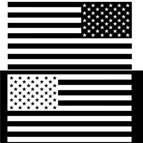 US Flag subdued vinyl vehicle sticker over 40 colors decal