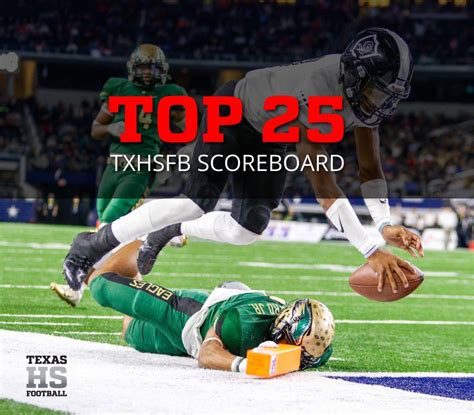 Top 25 Texas High School Football Scoreboard | Texas HS Football