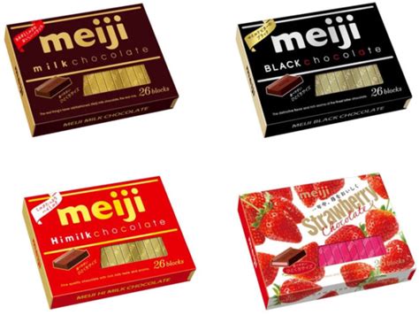 Meiji Japan Strawberry Chocolate 26 Blocks Japanese Choco for sale ...