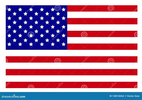 USA Flag High Resolution Vector Illustration | CartoonDealer.com #128518462