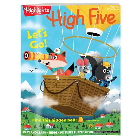 Magazines for Preschoolers & Kindergartners - High Five High Five ...