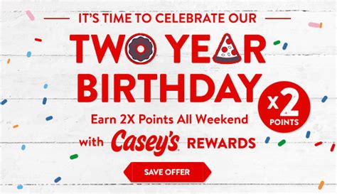 Happy Second Birthday to Casey's Rewards!