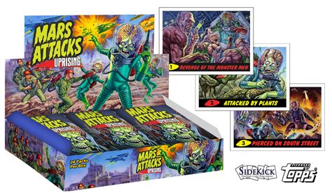 'Mars Attacks: Uprising' Trading Card Series Funding on Kickstarter! - KILLER HORROR CRITIC