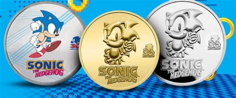 APMEX Release Sonic 30th Anniversary Silver and Gold Coins - Merch ...