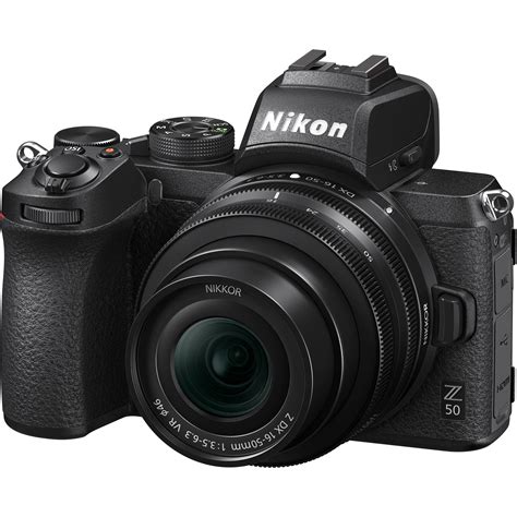 Nikon Z50 Mirrorless Camera with 16-50mm Lens 1633 B&H Photo