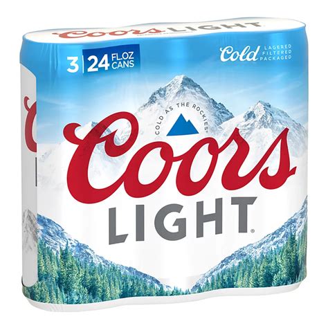 Coors Light Beer Cans 24 oz - Shop Beer & Wine at H-E-B