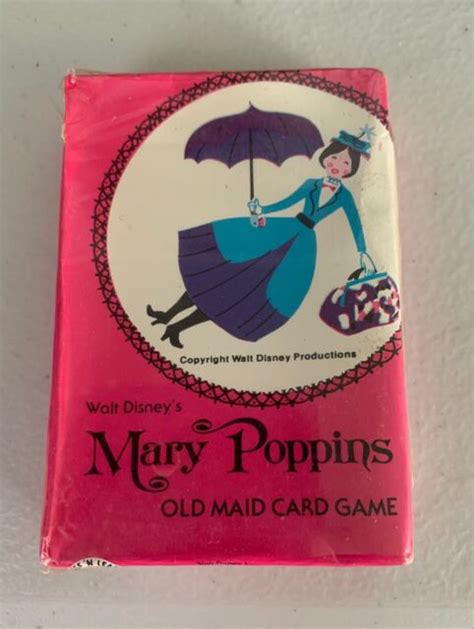 1964 Walt Disney's Vintage Mary Poppins Board Game Whitman 100 Complete ...