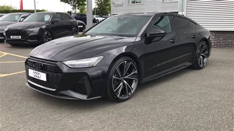 2021 Brand New Audi RS7 Sportback Carbon Black | Stoke Audi - YouTube