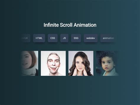 Infinite Scrolling Animation CSS — CodeHim