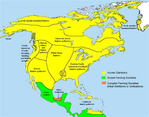 Map Of North American Indigenous Tribes : North American Indian Tribes ...