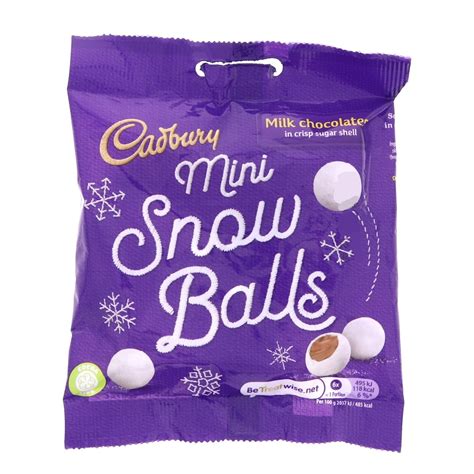 Cadbury Chocolate Mini Snow Balls 80g Online at Best Price | Chocolate ...