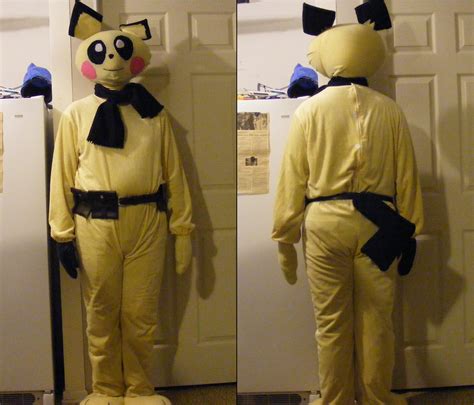 Pichu Cosplay (Front and Back) — Weasyl