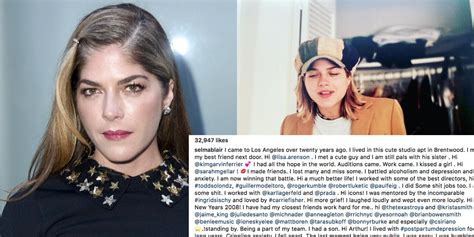 Selma Blair Posts an Emotional Instagram About Her Depression and ...