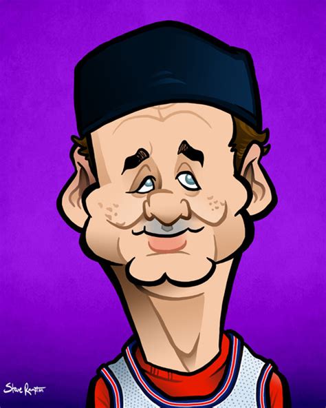 Caricatures by Steve - Bill Murray (Space Jam)