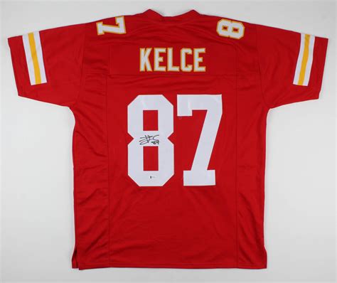 Travis Kelce Signed Jersey (Beckett COA) | Pristine Auction