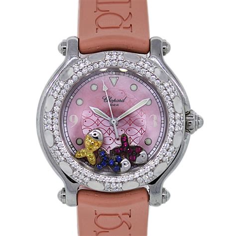 Chopard Happy Sport Fish 27/8922 Diamond Ladies Watch - Boca Raton