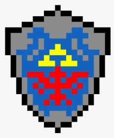 Zelda Shield Pixel Art, HD Png Download , Transparent Png Image - PNGitem