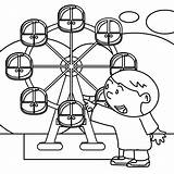 Amusement Park Coloring Pages At GetColoringscom  Free Printable sketch template