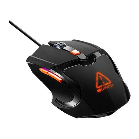 Optical gaming mouse with 6 programmable buttons, Pixart optical sensor ...