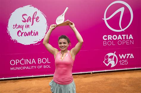 Jasmine Paolini won the WTA Croatia Bol Open 2021 - News - WTA Makarska Open hosted by Valamar