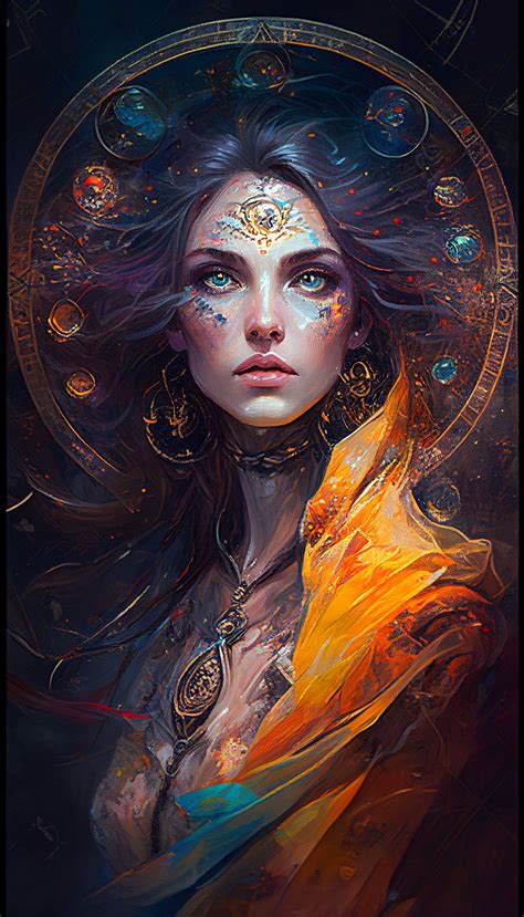 Bluewing Multiverse astrolabe woman loud colors in 2023 | Fantasy art women, Character art ...