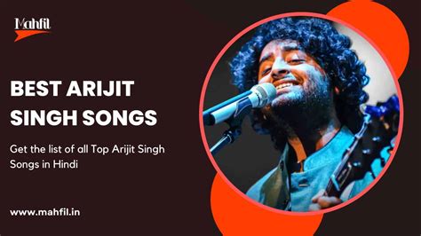 52 Arijit Singh Songs Lyrics - Top Arijit Singh Song List