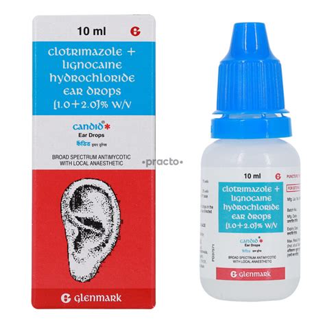 Candid 1% Ear Drops - Uses, Dosage, Side Effects, Price, Composition ...