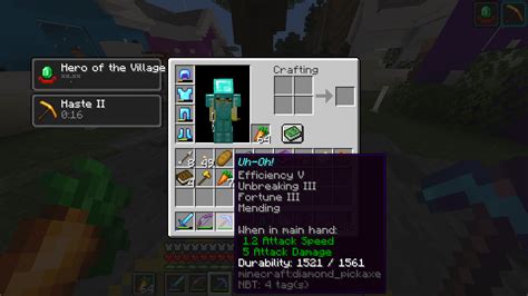 Finally got a mending villager : r/Minecraft