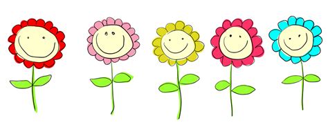 clip art april flowers - Clip Art Library