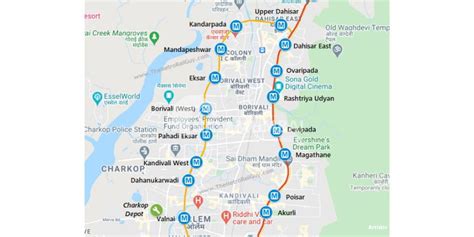 Andheri Metro Station : Route Map and Other Information