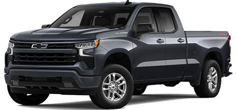 2023 Chevrolet Silverado 1500 Double Cab RST Standard Box 1SP 4-Door 4WD Pickup Options