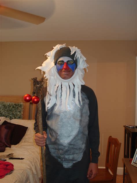 Chris' Rafiki costume I made | Lion king costume, Rafiki costume, Lion king birthday