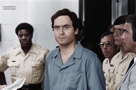 Serial killer Ted Bundy, 1978 : Colorization