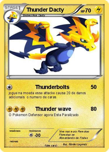 Pokémon Thunder Dacty - Thunderbolts - My Pokemon Card